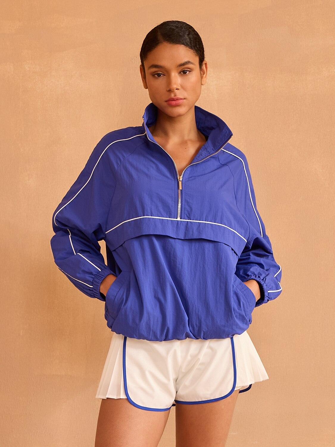 More Than Basic Long Sleeve Trimmed Pocket Sweatshirt