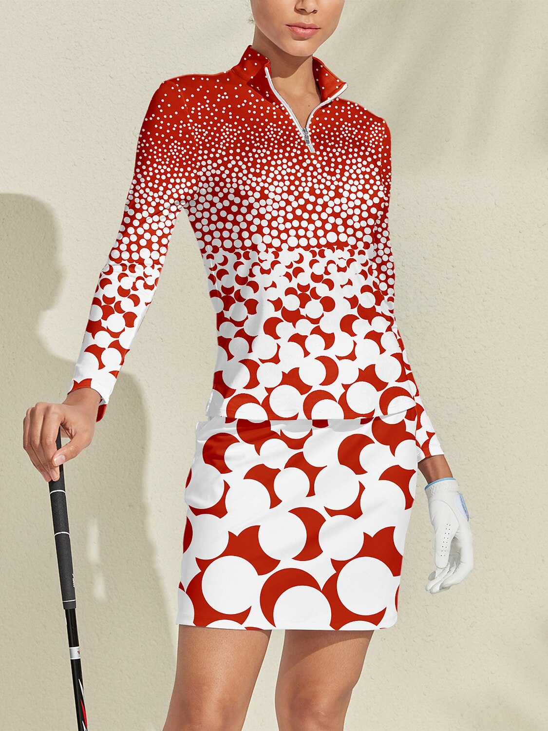 Hyper-prep Silky Golf Shirt Quarterzip UPF50+