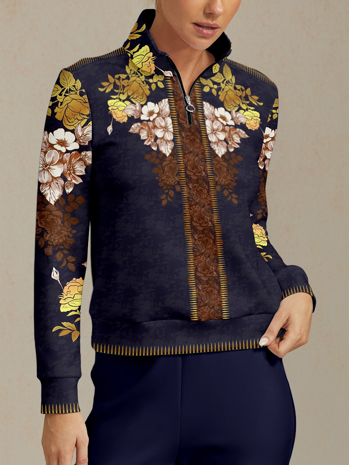 Botanical Energy Golf Sweatshirt