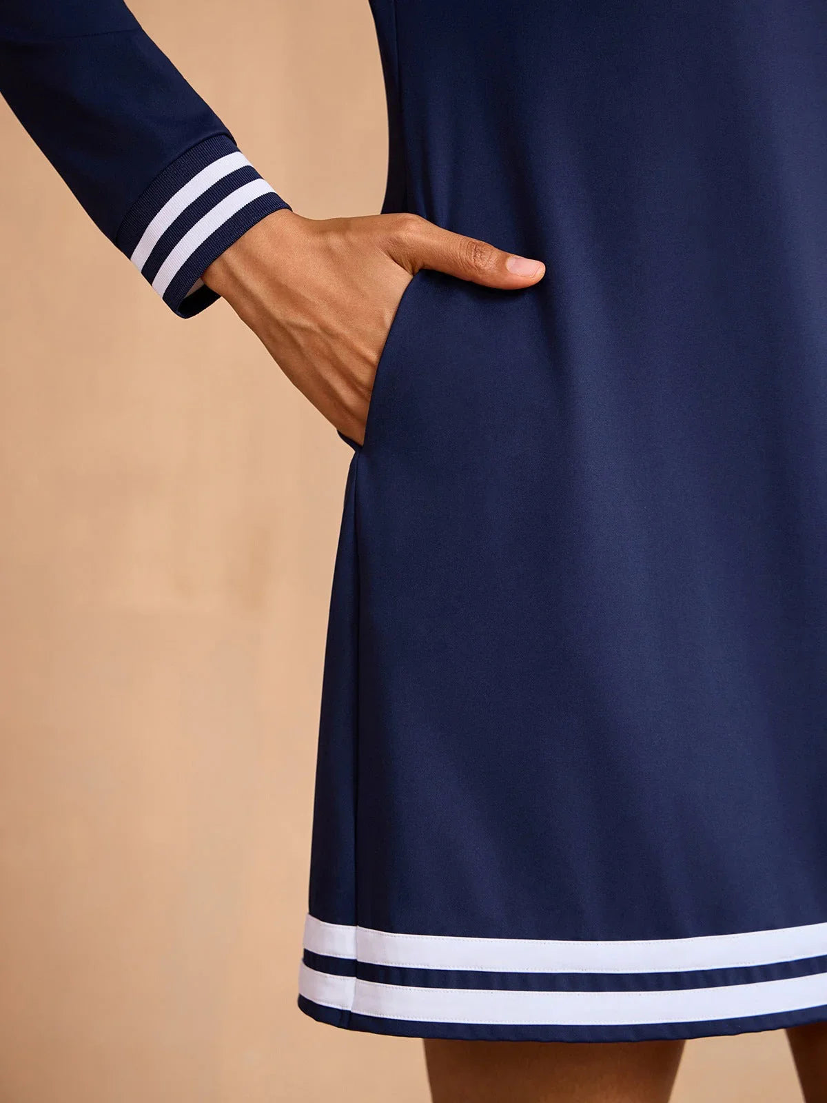 Navycore Long Sleeve 36.5 Inch Dress UPF50+