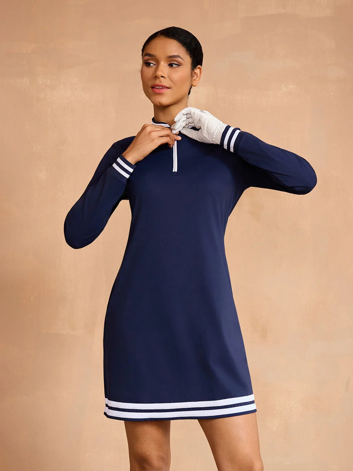 Navycore Long Sleeve 36.5 Inch Dress UPF50+