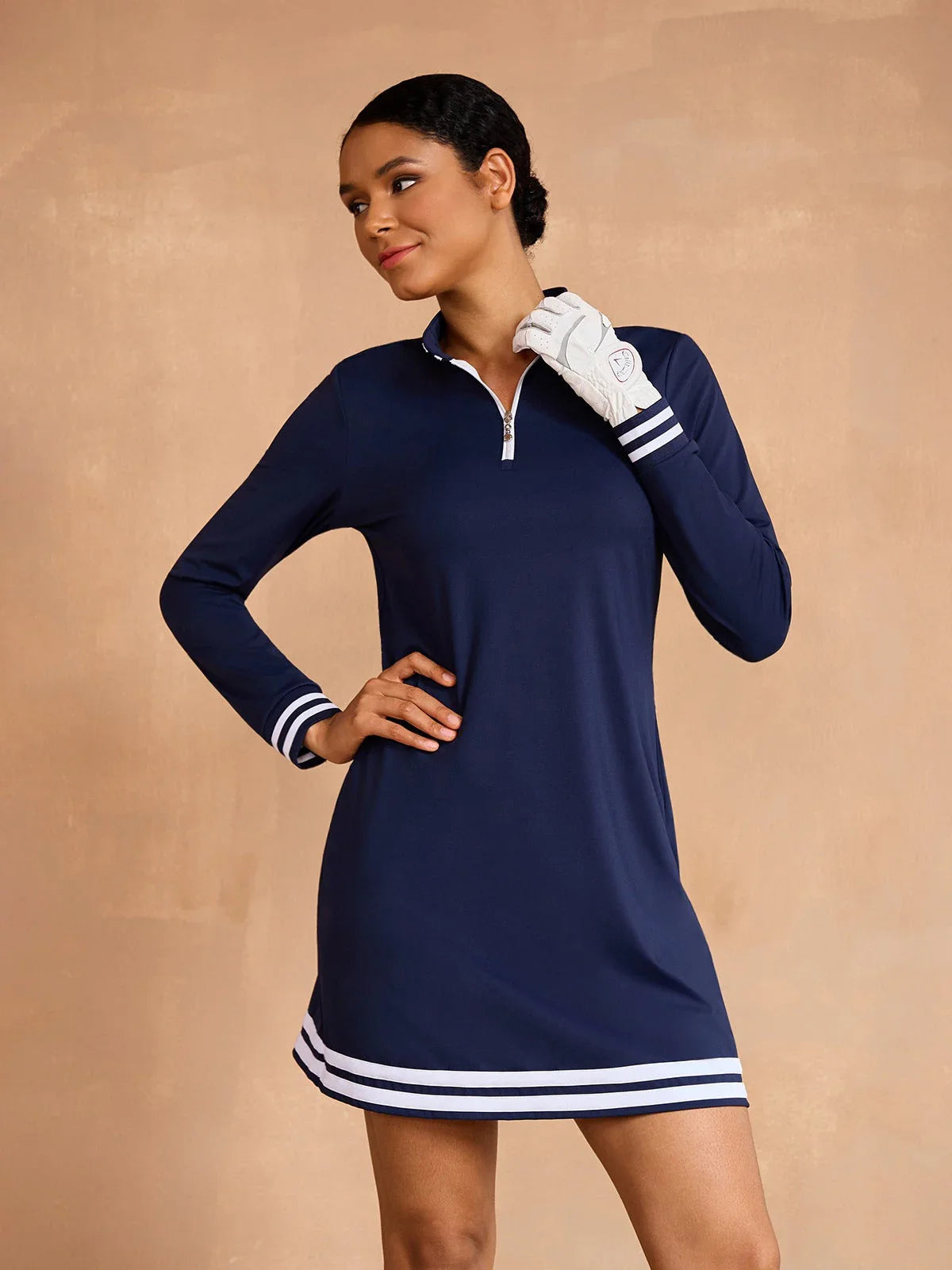 Navycore Long Sleeve 36.5 Inch Dress UPF50+