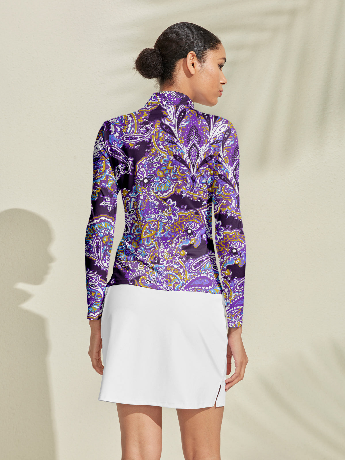 Pretty Feminine Golf Shirt Quarterzip UPF50+