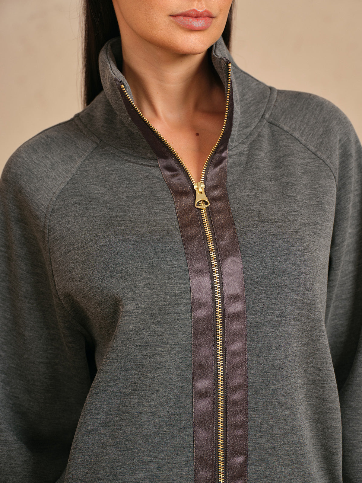 UltraSoft Long Sleeve Trimmed Jacket