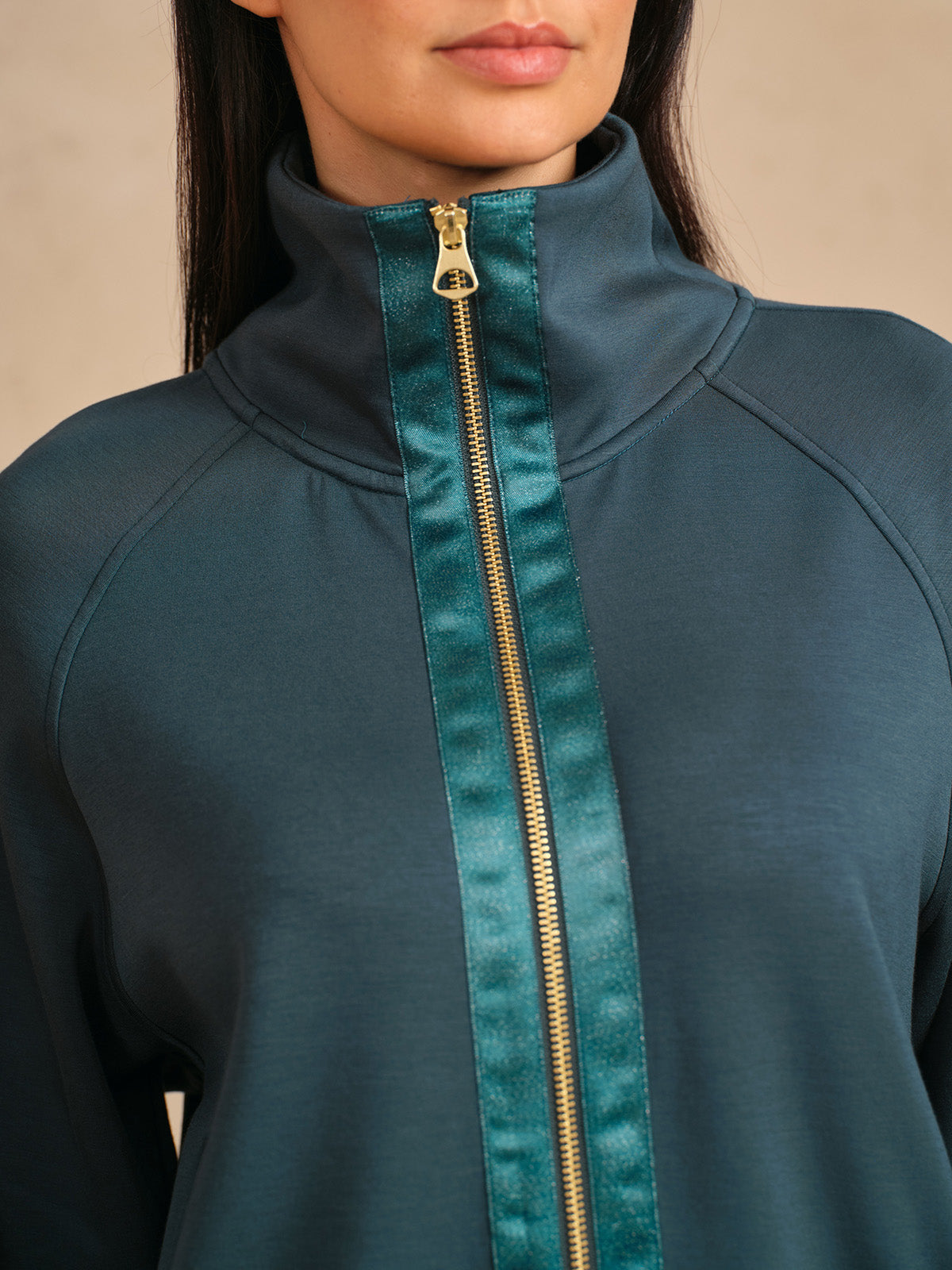 UltraSoft Long Sleeve Trimmed Jacket