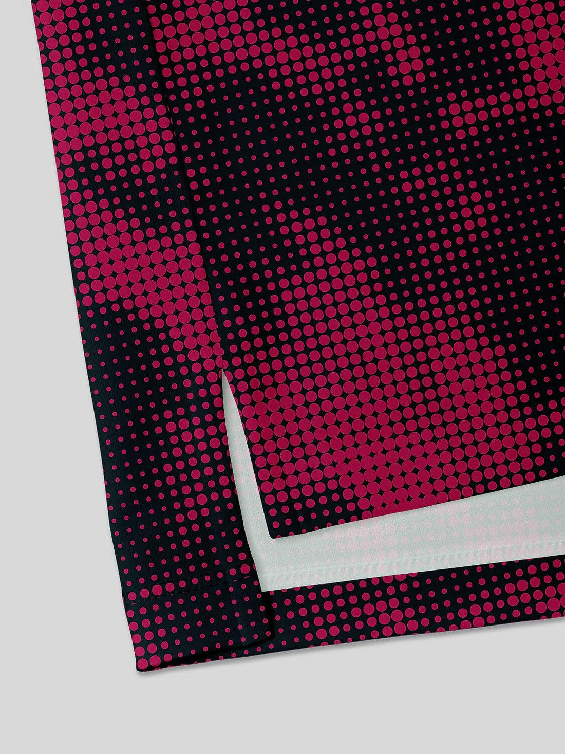 Inked Skins Men's Ribbed Collar Polo Top UPF50+