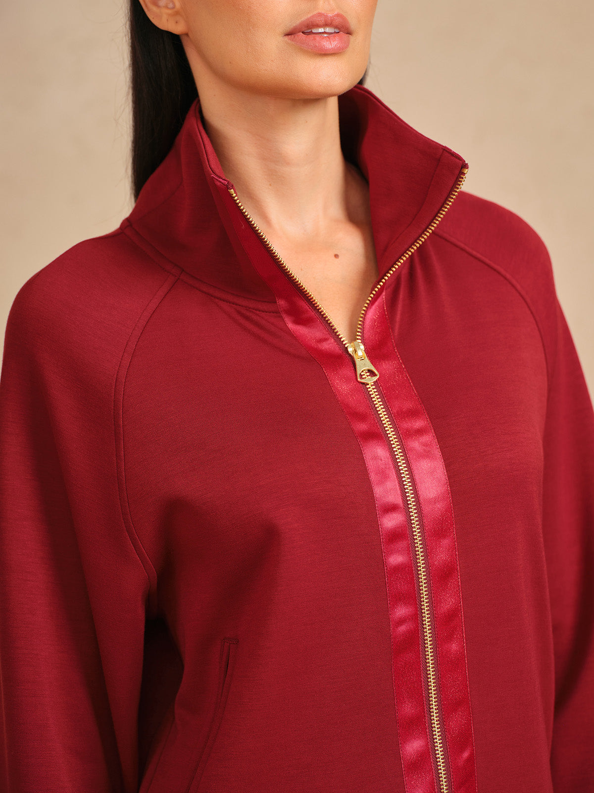 UltraSoft Long Sleeve Trimmed Jacket