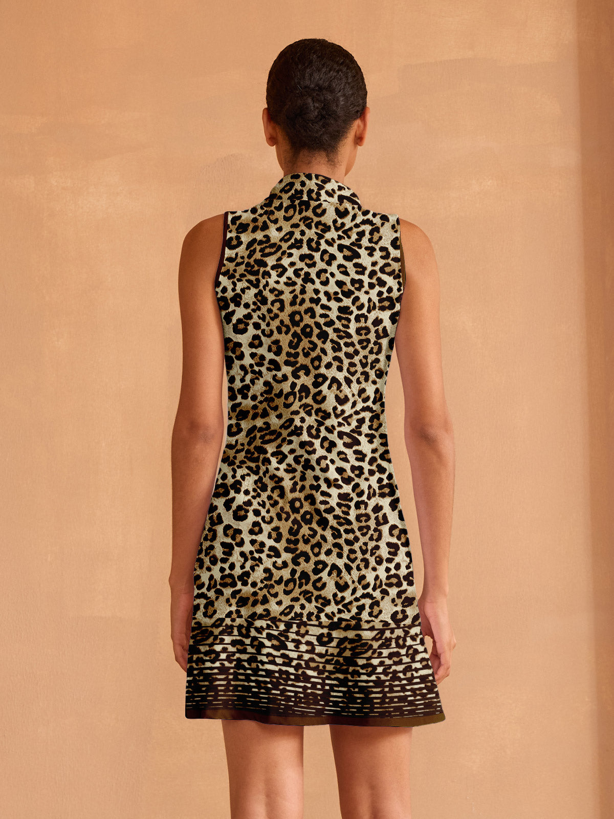 Wildlife Party Ruffle 35.5 Inch Dress For Golf Pickleball & Tennis