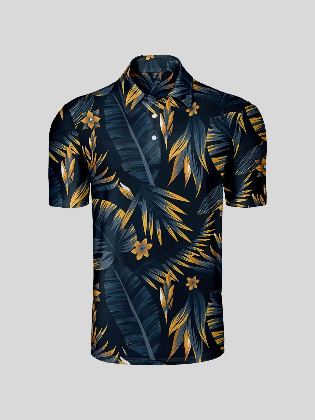 Botanical Energy Men's Polo Top UPF50+
