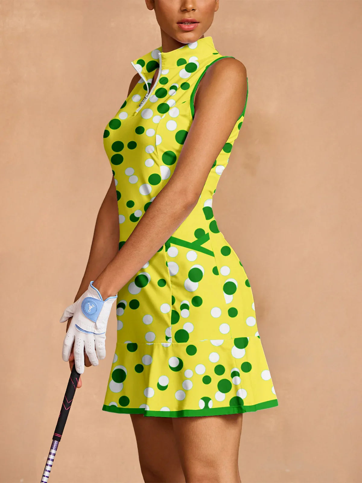 Hyper-prep Ruffle 35.5 Inch Dress For Golf Pickleball & Tennis