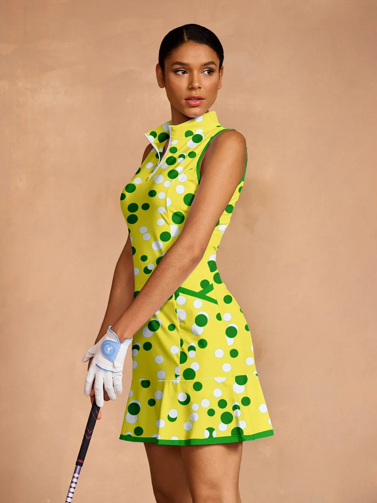 Hyper-prep Ruffle 35.5 Inch Dress For Golf Pickleball & Tennis