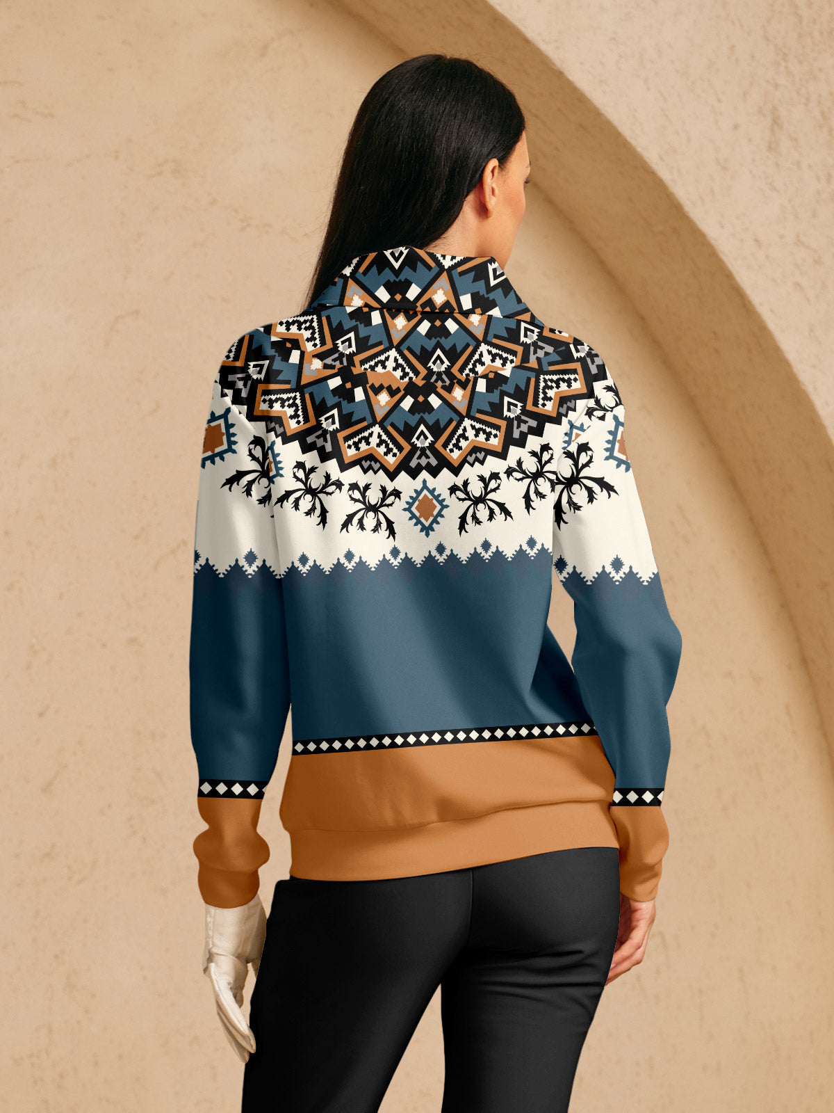 Bold Baroque Golf Sweatshirt