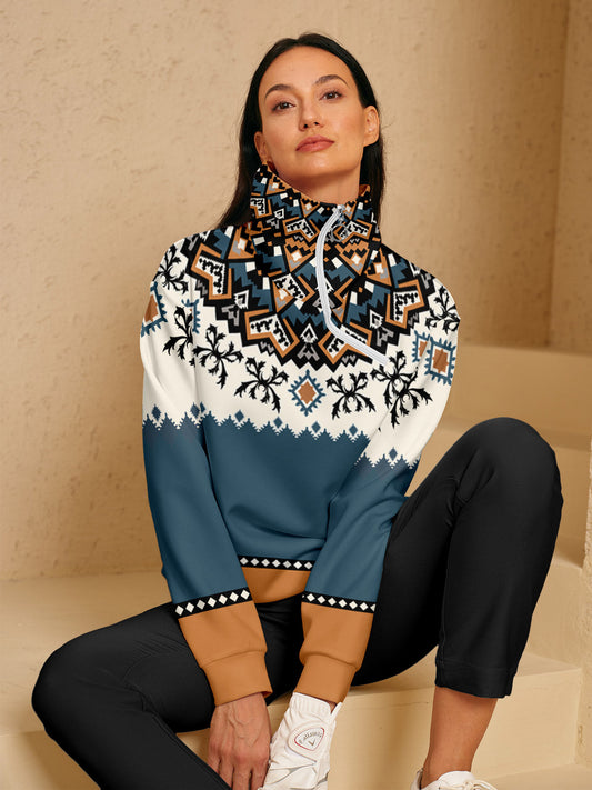 Bold Baroque Golf Sweatshirt