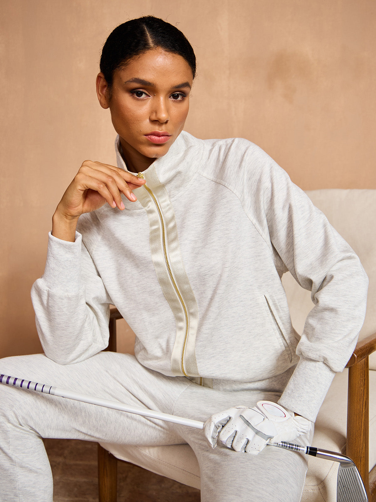 UltraSoft Long Sleeve Trimmed Jacket