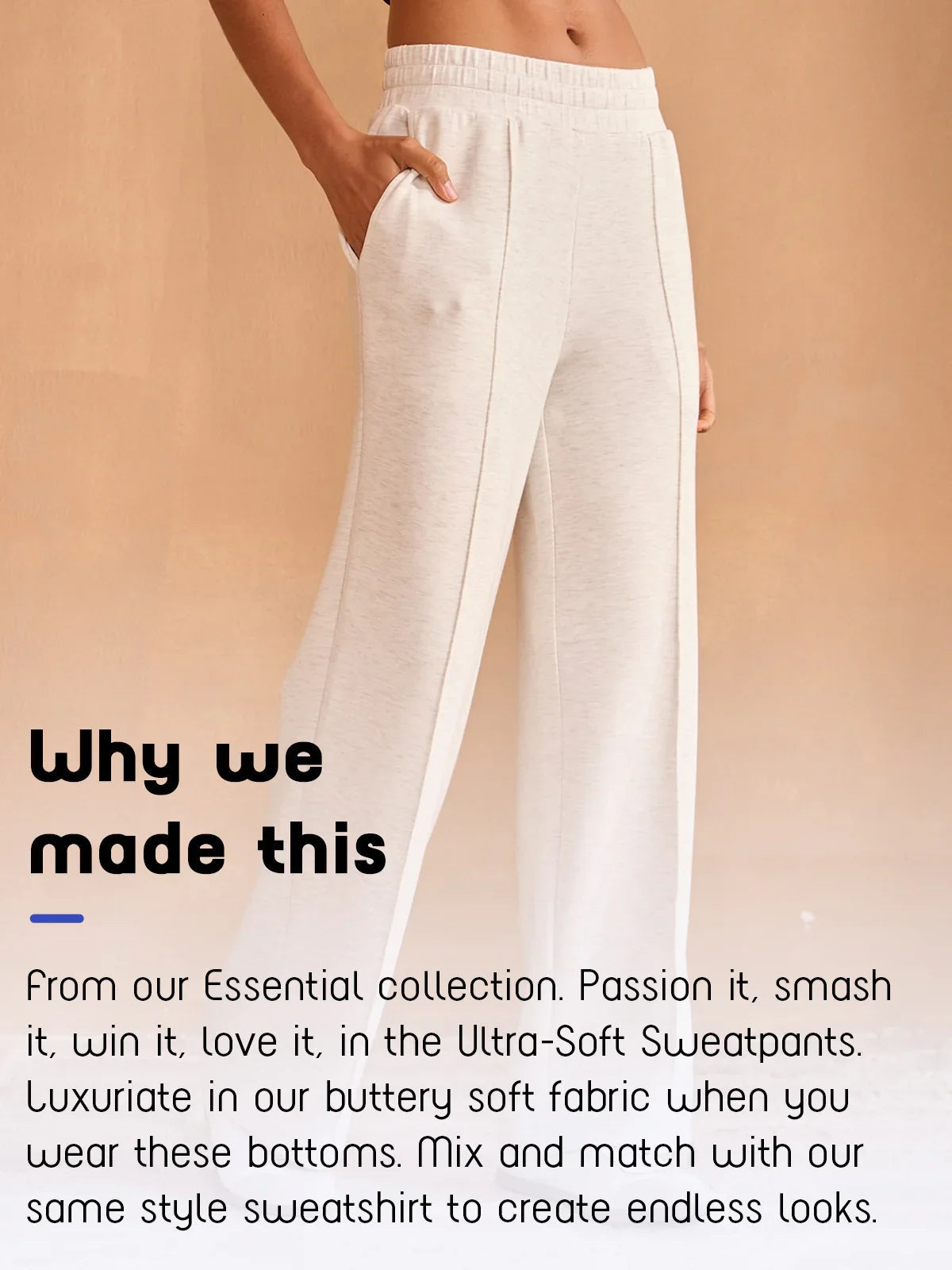 UltraSoft Stretch Hidden Drawstring Wide Leg Pants