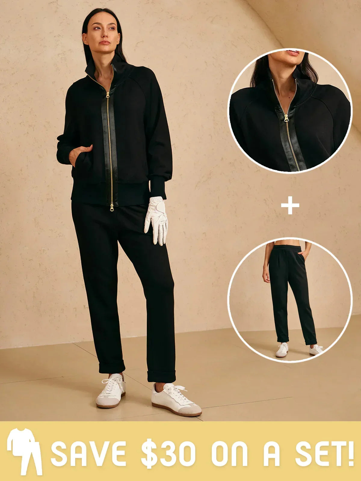 UltraSoft Stretch Hidden Drawstring Cuff Pants