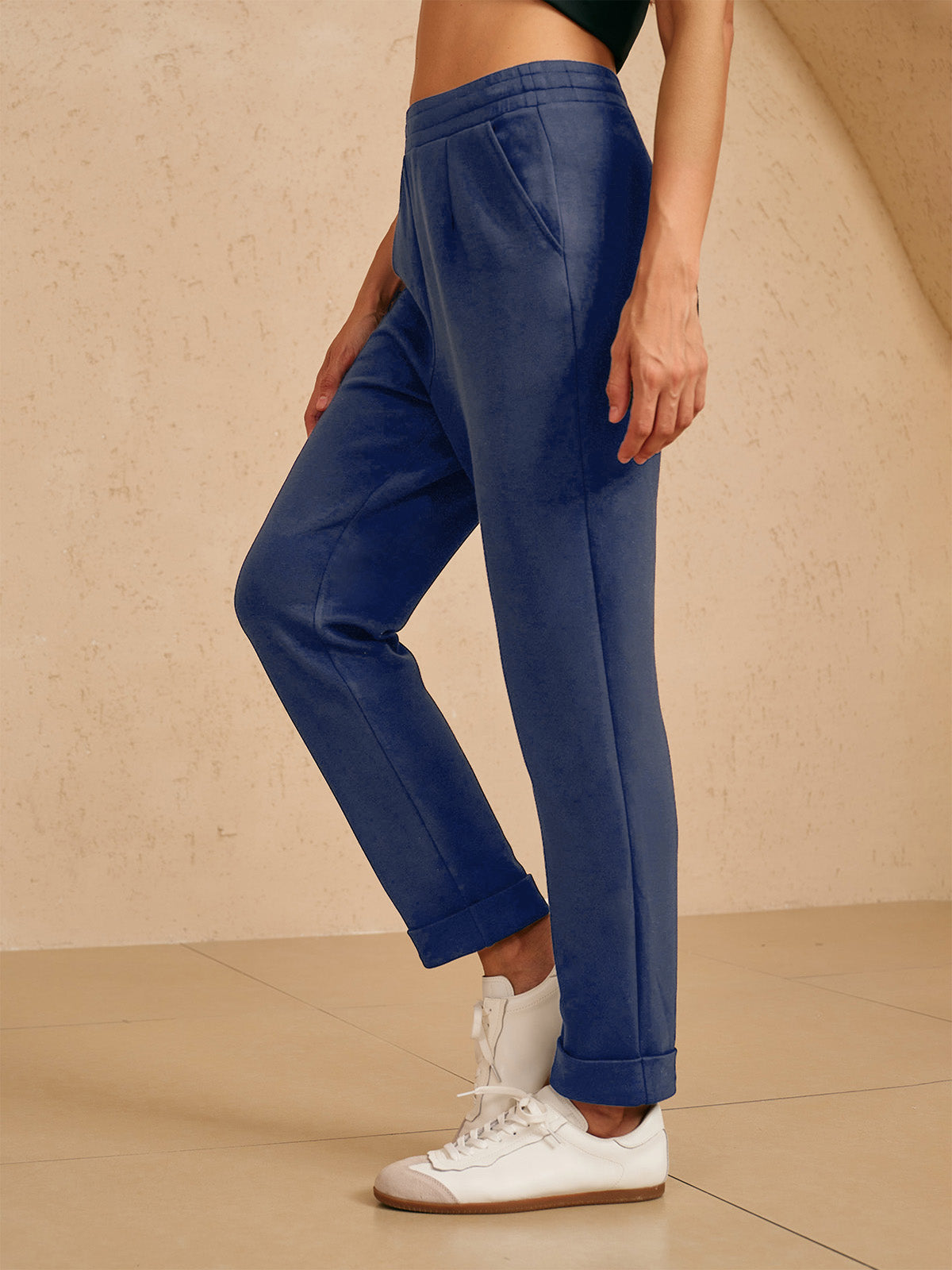 UltraSoft Stretch Hidden Drawstring Cuff Pants