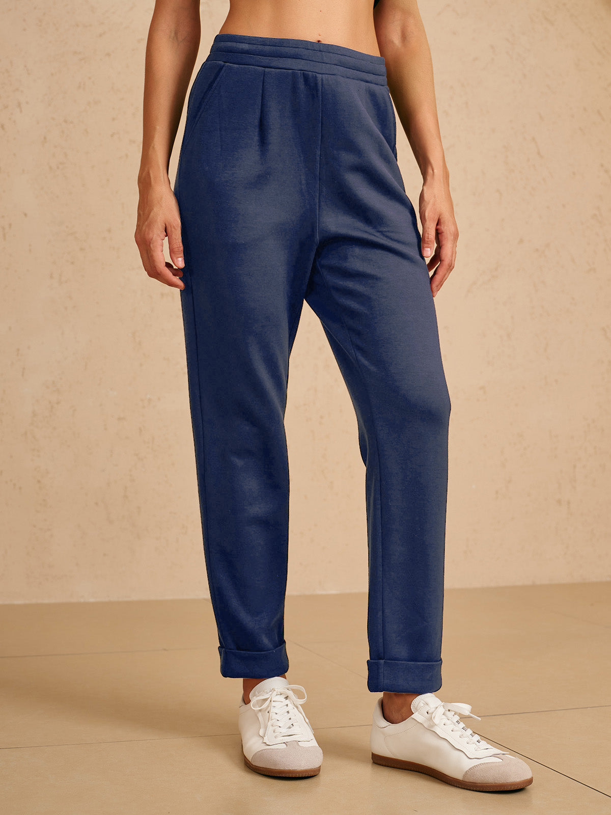 UltraSoft Stretch Hidden Drawstring Cuff Pants