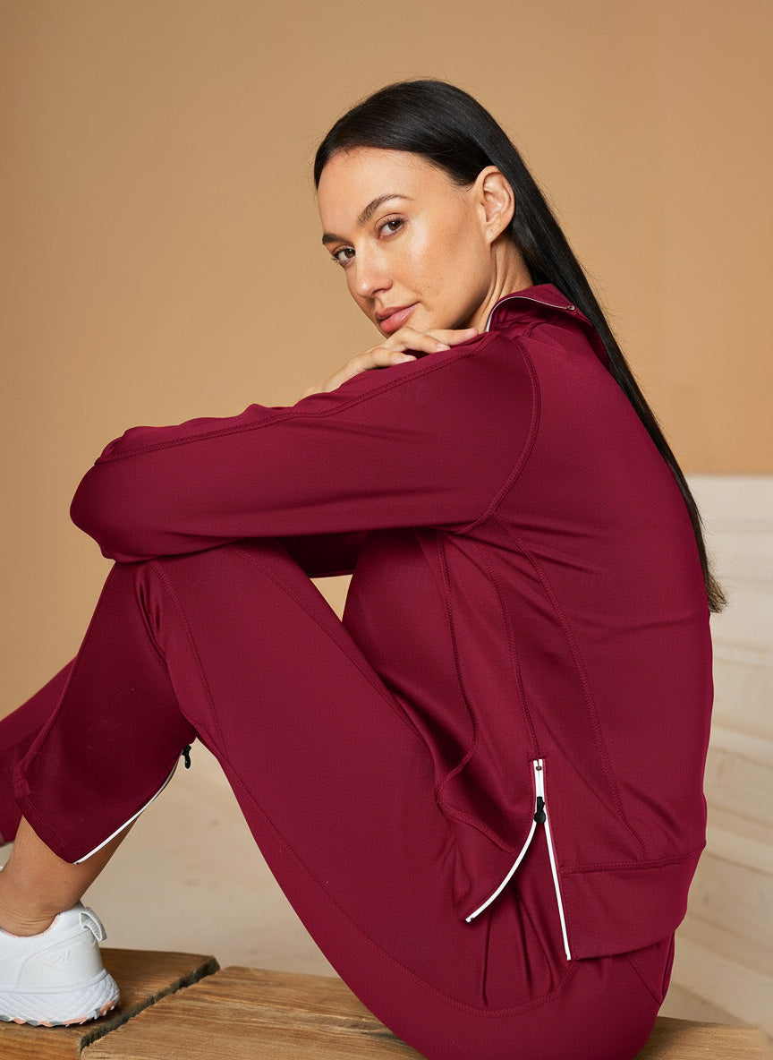 More Than Basic Irregular Collar Golf Sweatshirt