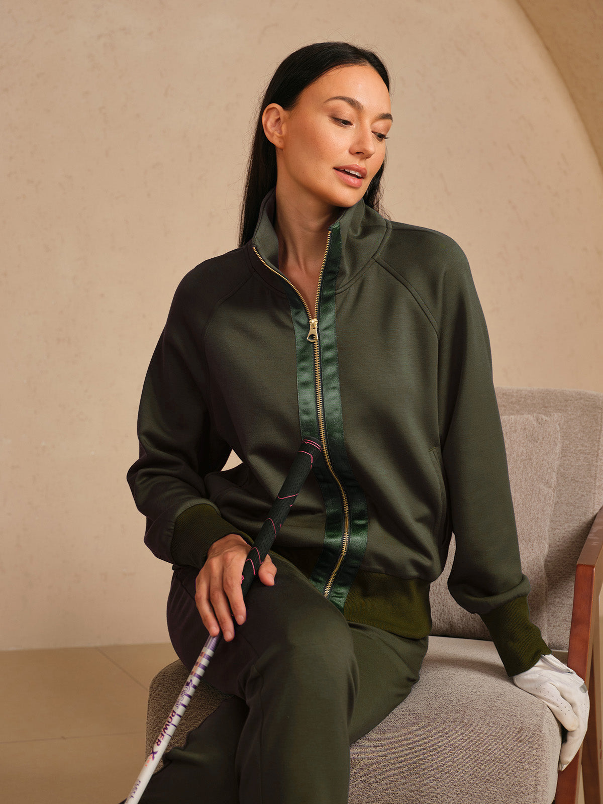 UltraSoft Long Sleeve Trimmed Jacket