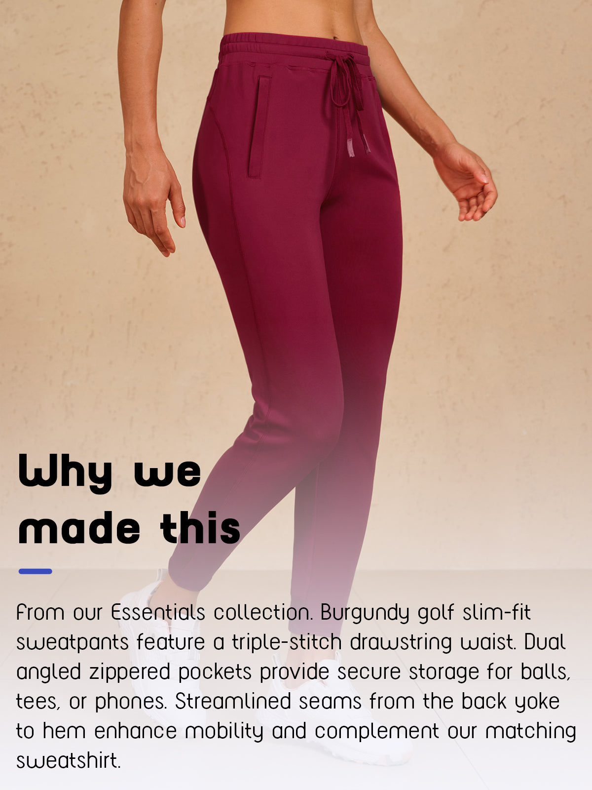 More Than Basic 26.5 Inch Drawstring Ankle Pants