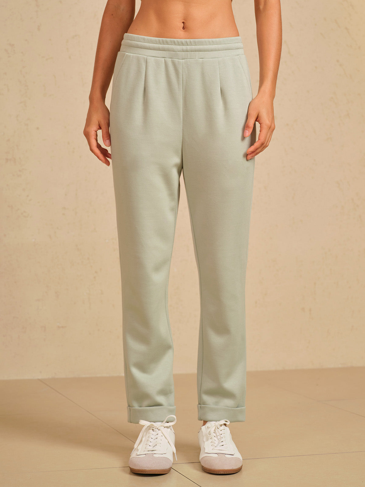 UltraSoft Stretch Hidden Drawstring Cuff Pants