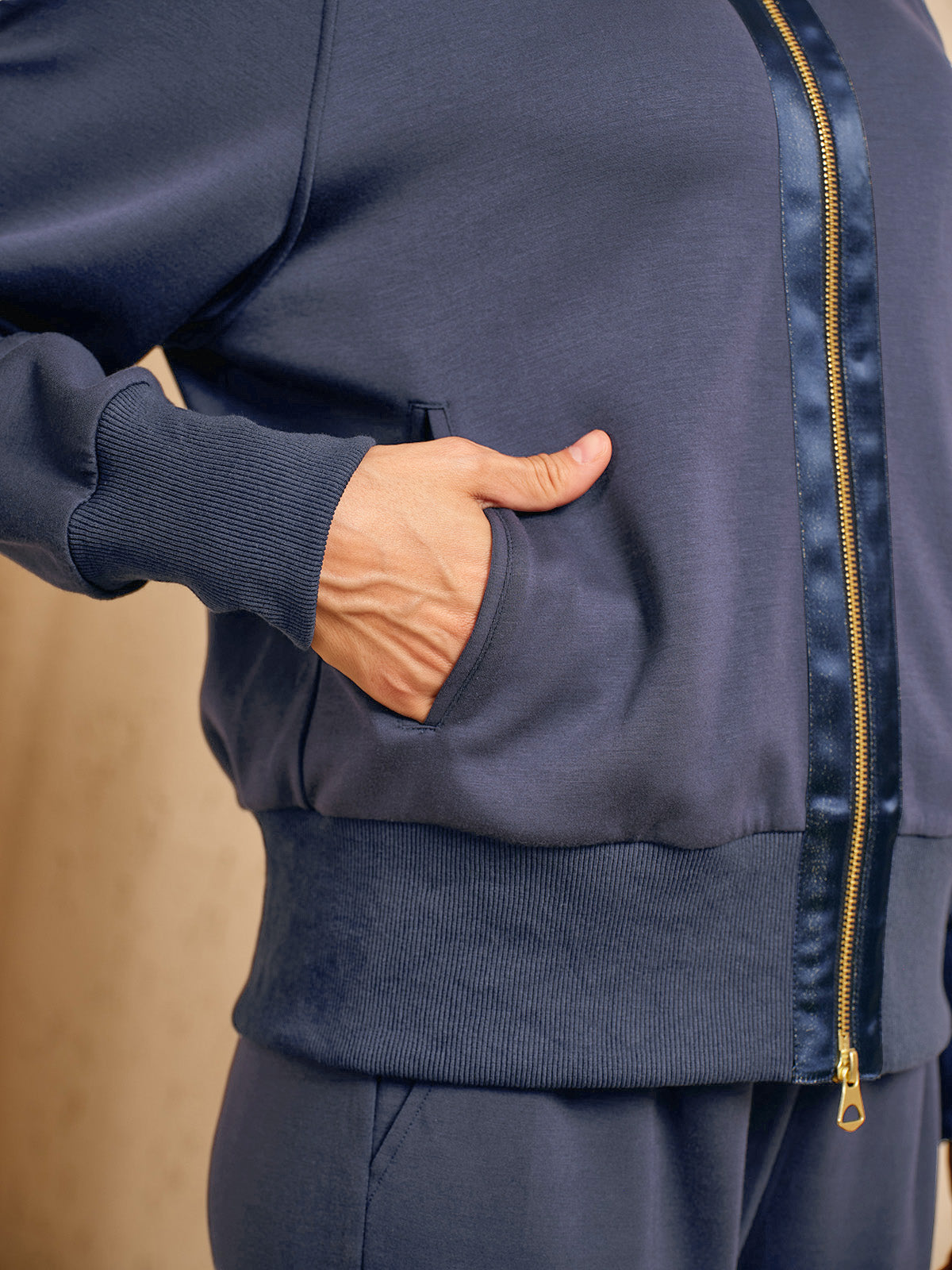 UltraSoft Long Sleeve Trimmed Jacket