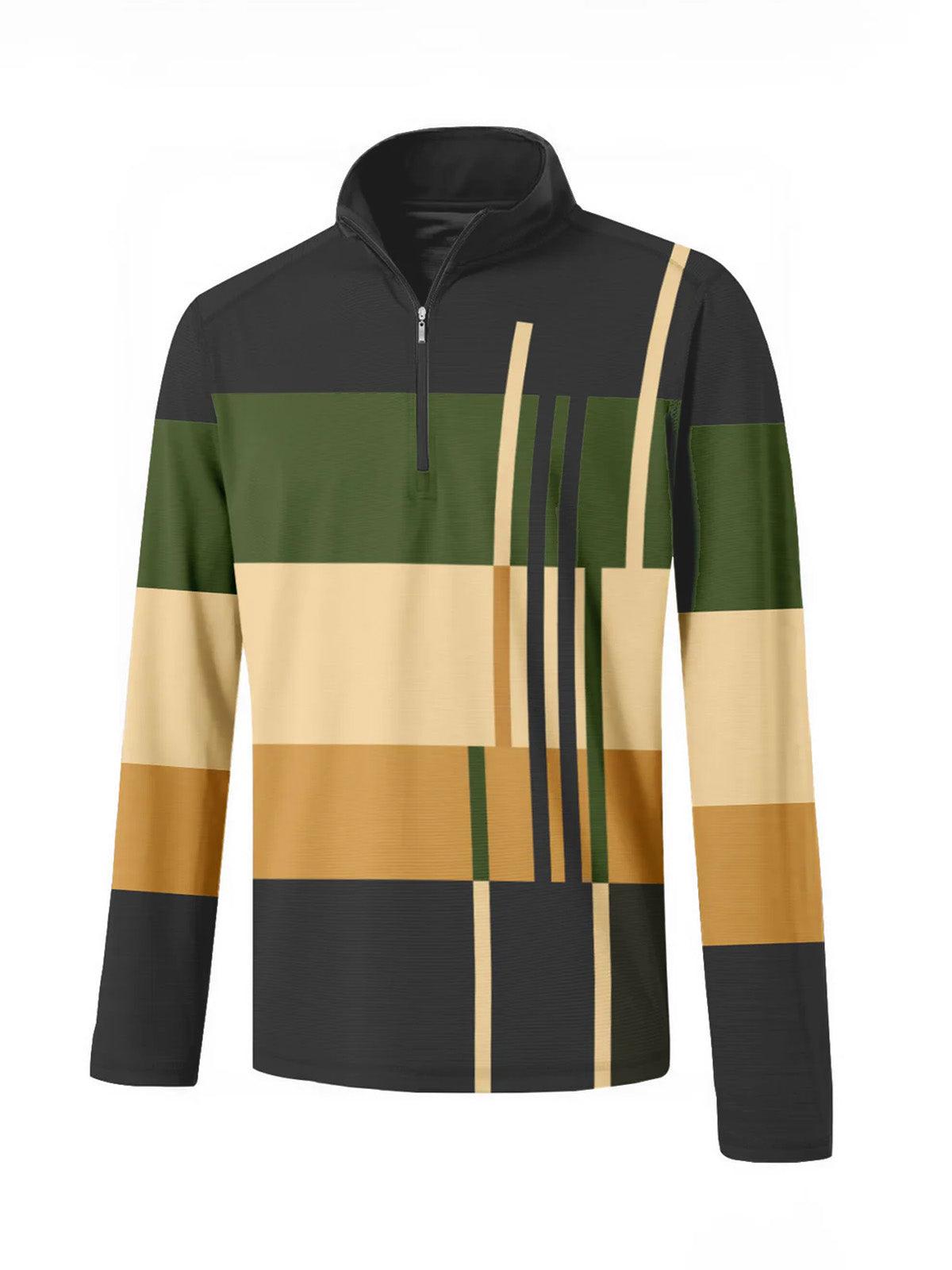 Hyper-prep Men's Golf Shirt Quarterzip UPF50+