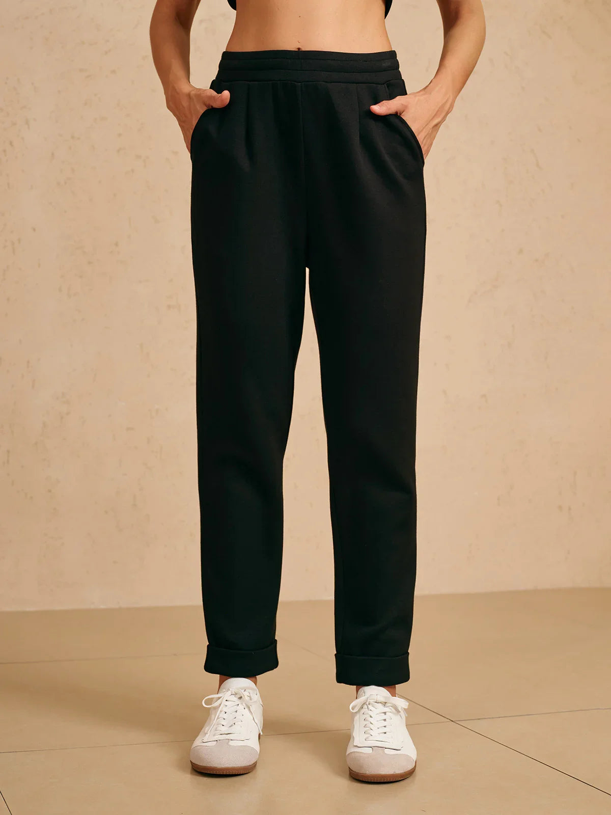 UltraSoft Stretch Hidden Drawstring Cuff Pants