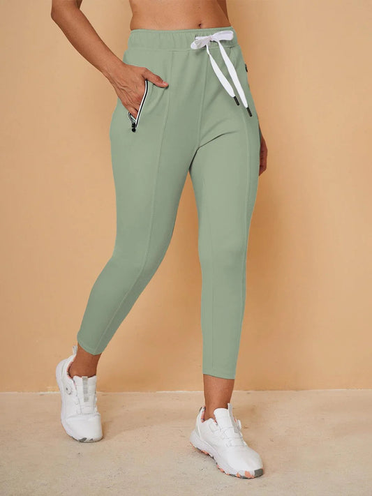 More Than Basic Drawstring Capri Sweatpants