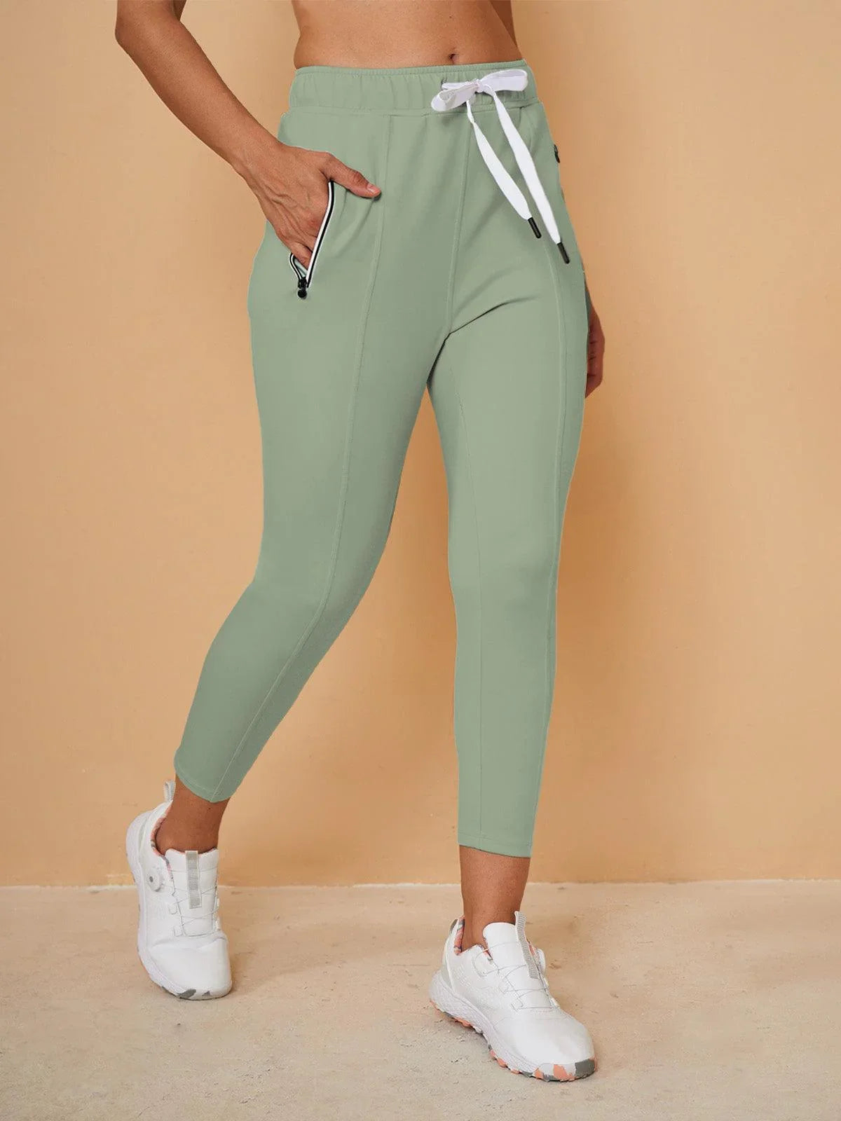 More Than Basic Drawstring Capri Sweatpants