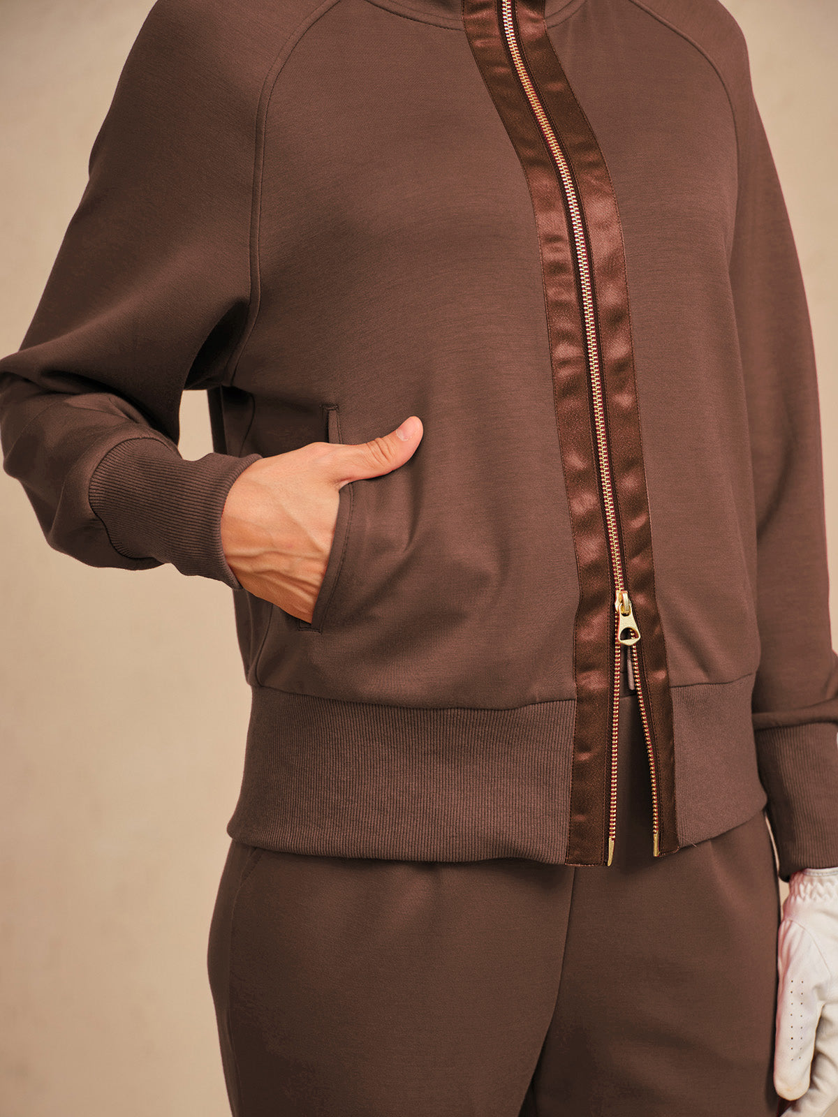 UltraSoft Long Sleeve Trimmed Jacket