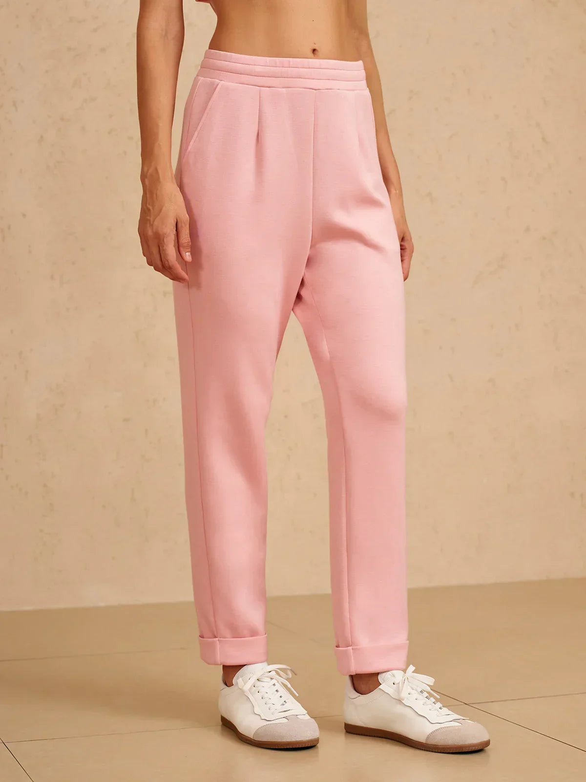 UltraSoft Stretch Hidden Drawstring Cuff Pants