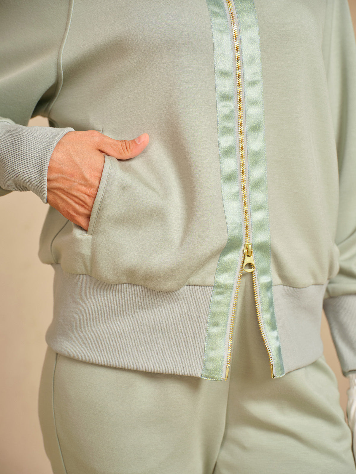 UltraSoft Long Sleeve Trimmed Jacket