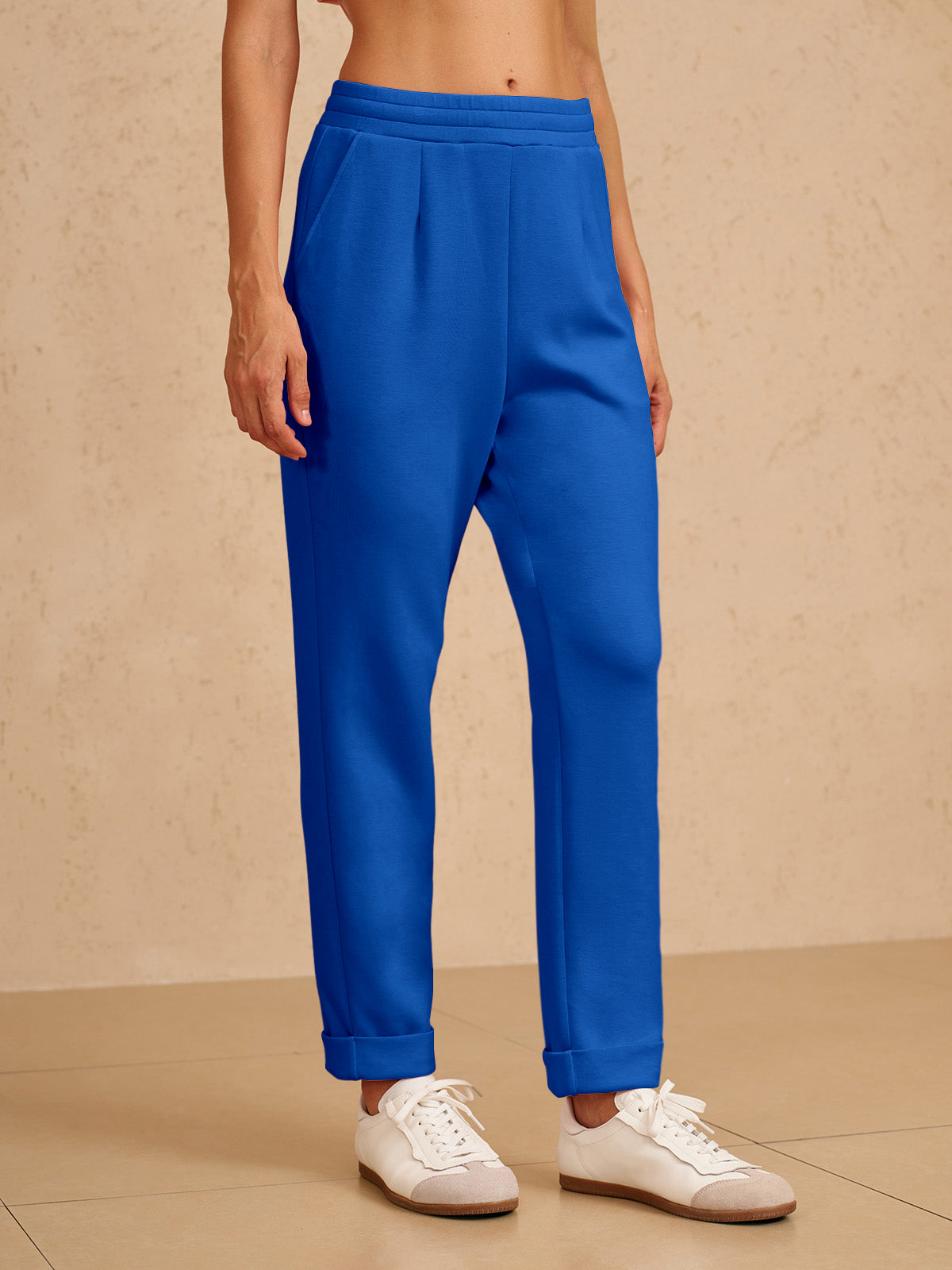 UltraSoft Stretch Hidden Drawstring Cuff Pants