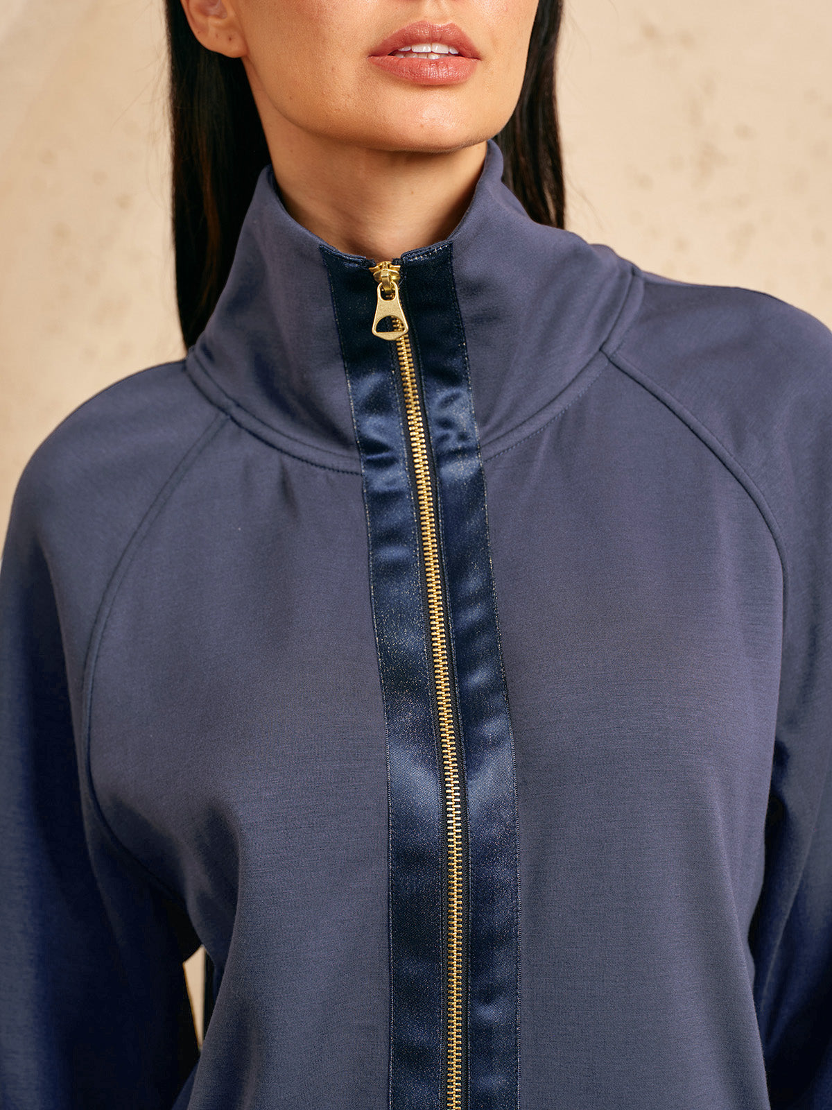 UltraSoft Long Sleeve Trimmed Jacket