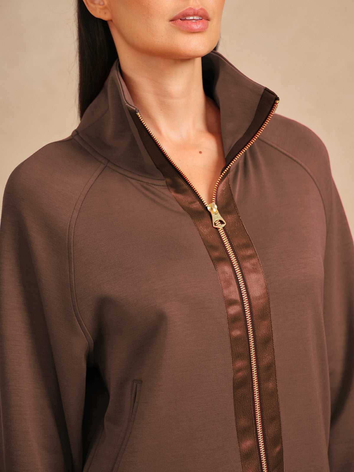 UltraSoft Long Sleeve Trimmed Jacket