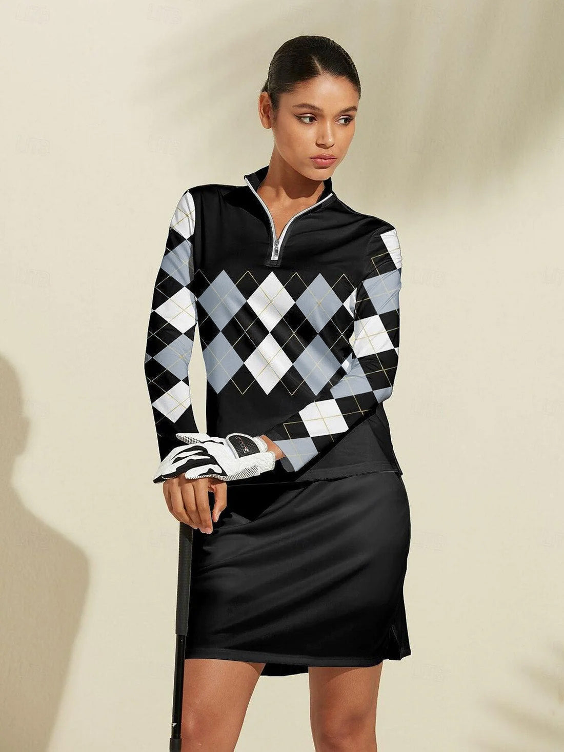 Not So Classic Golf Shirt Quarterzip UPF50+