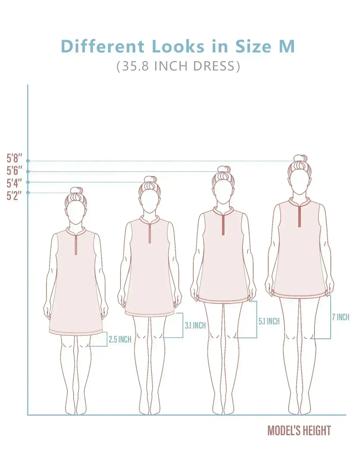 Hyped-up Tropical Sleeveless Dress UPF50+