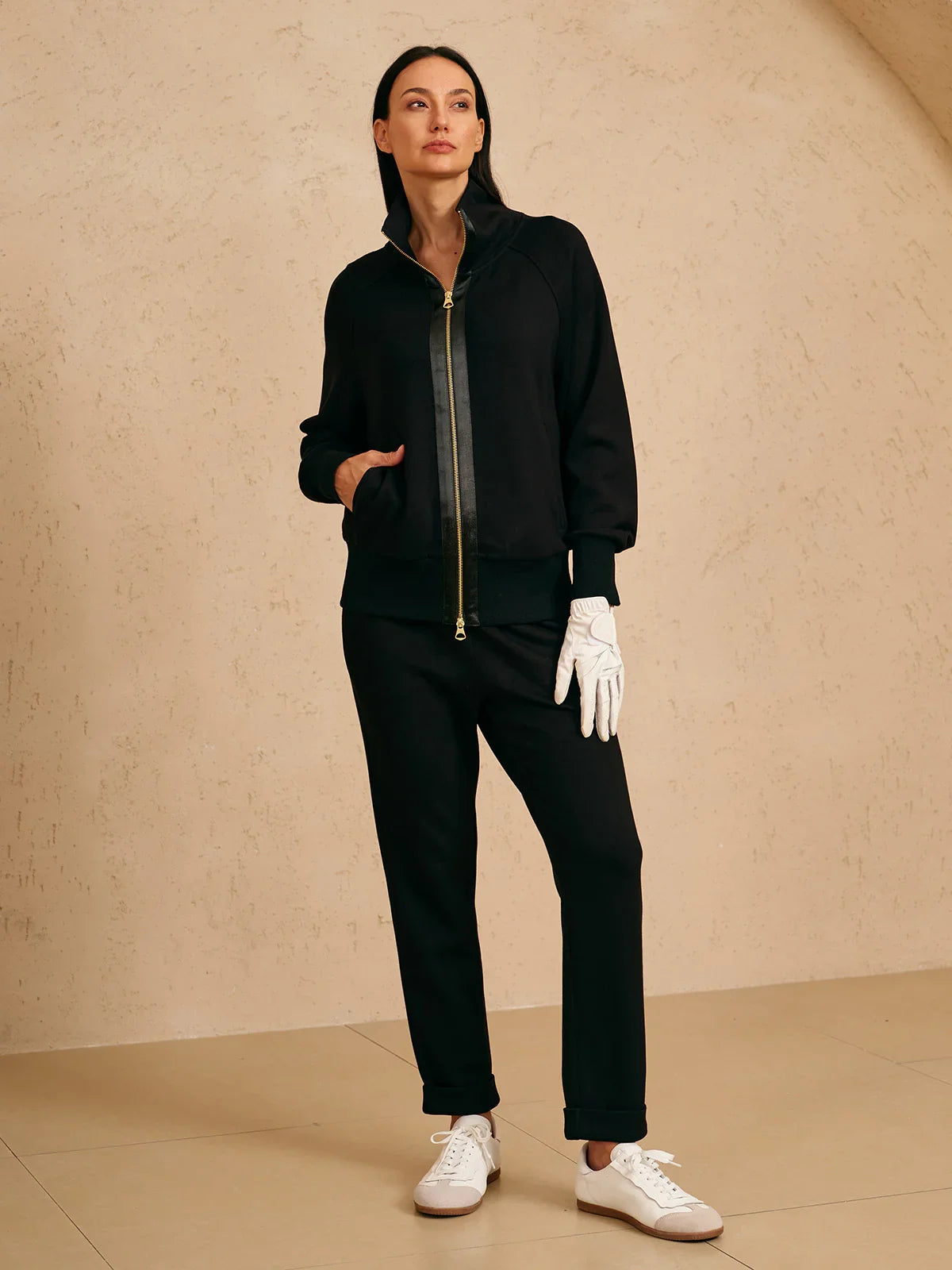 UltraSoft Stretch Hidden Drawstring Cuff Pants