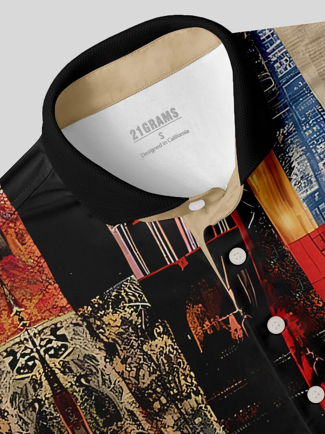 Not So Classic Men's Ribbed Collar Polo Top UPF50+