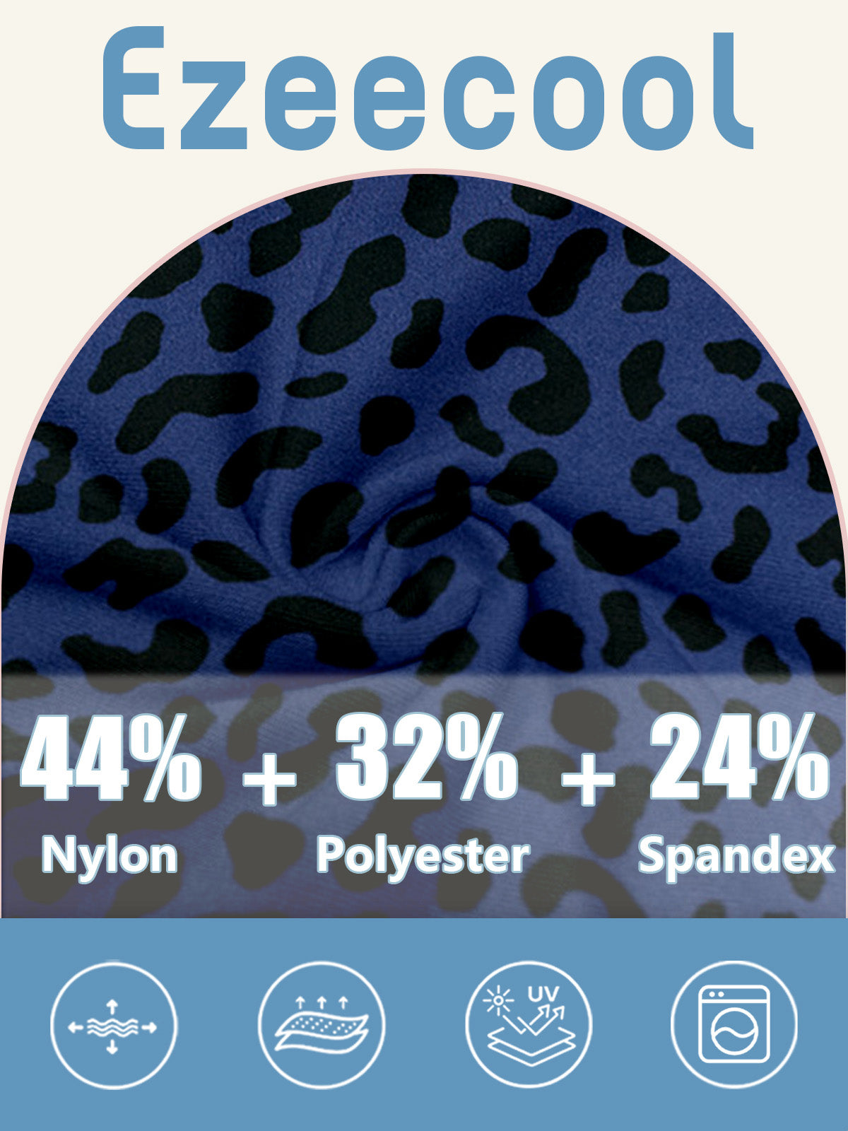 More Than Basic 35 Inch Leopard Golf Leggings