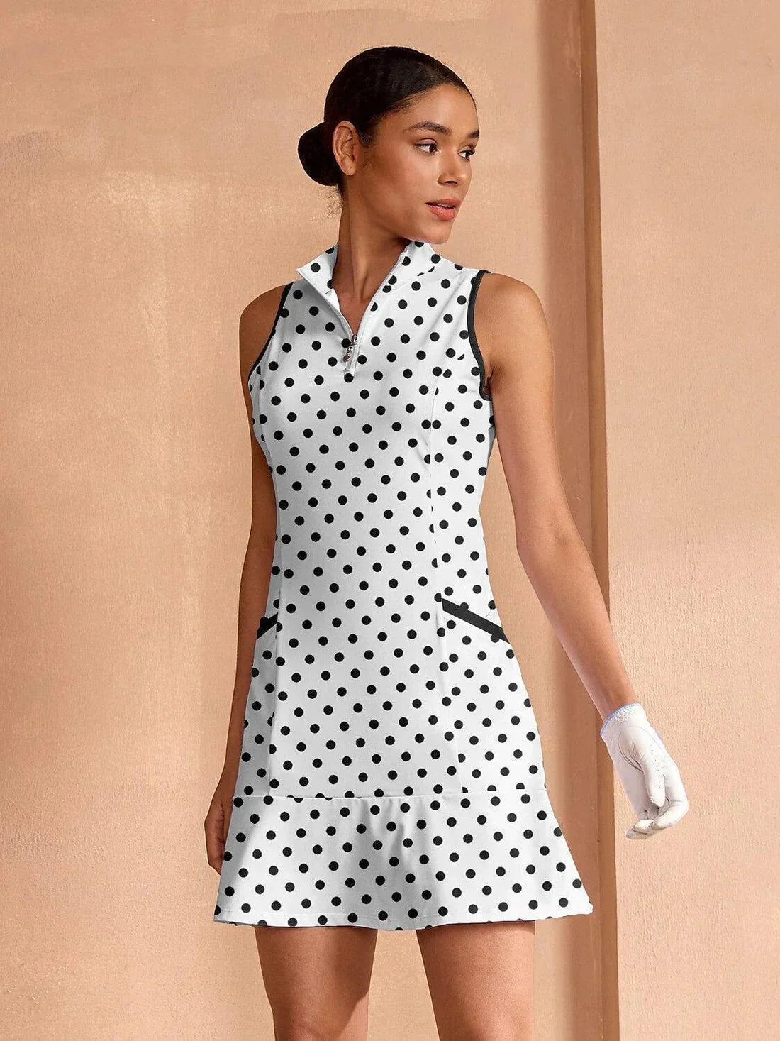 Hyper-prep Ruffle 35.5 Inch Dress For Golf Pickleball & Tennis