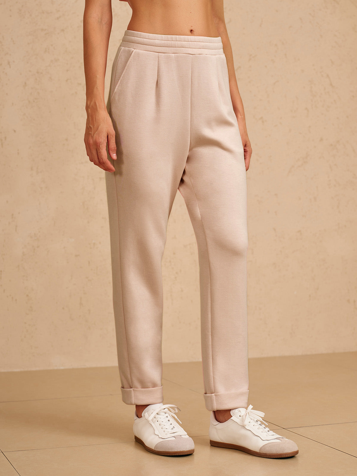 UltraSoft Stretch Hidden Drawstring Cuff Pants