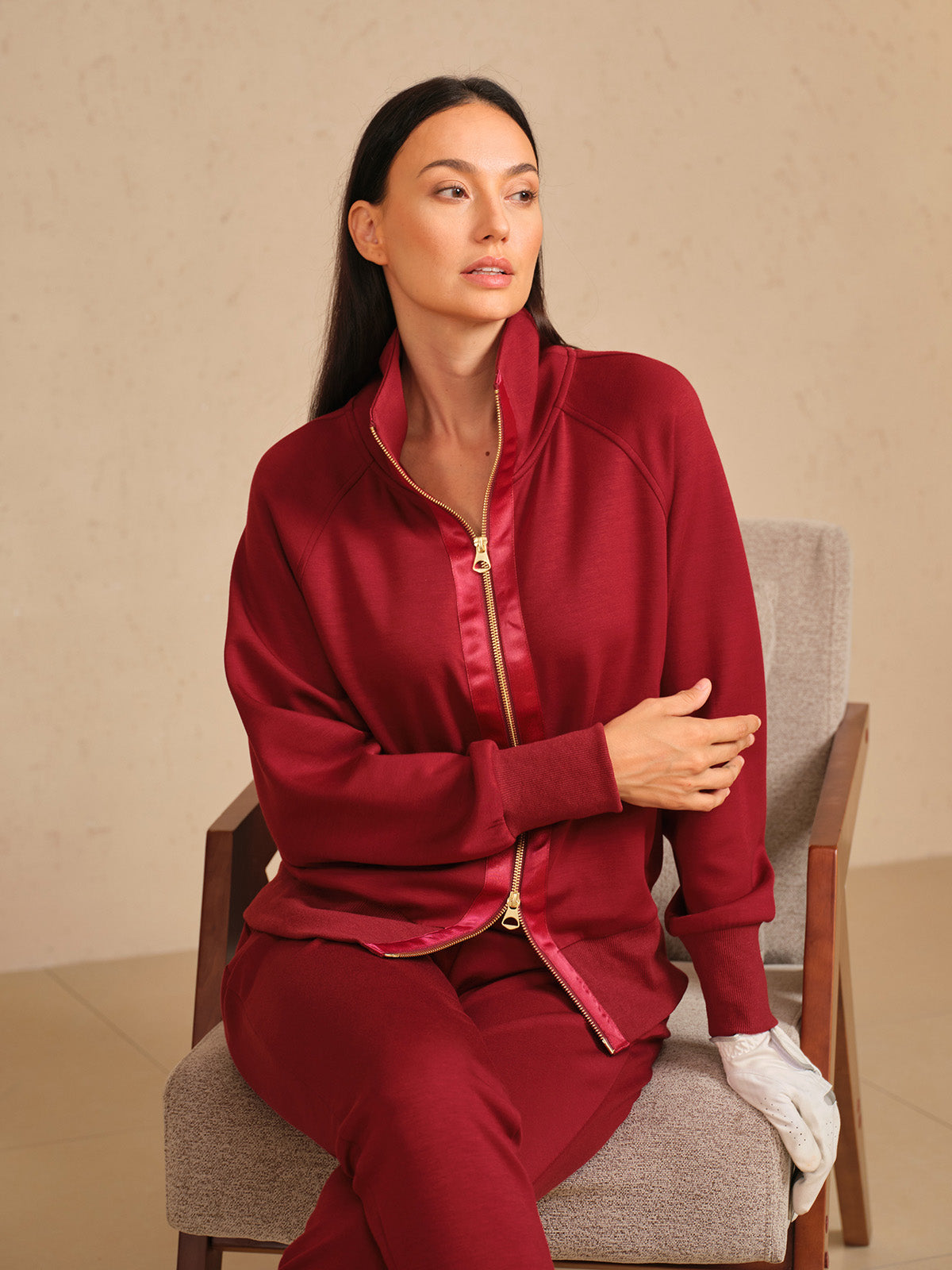 UltraSoft Long Sleeve Trimmed Jacket