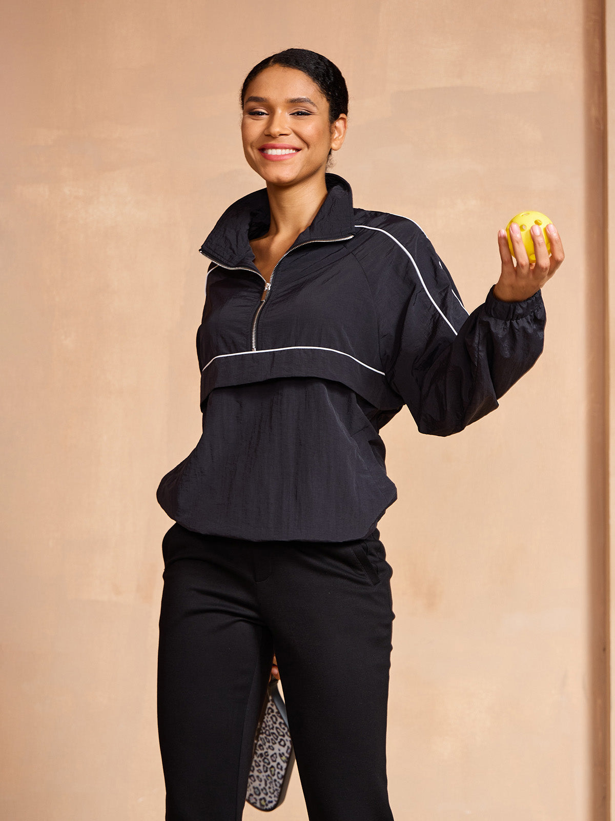 More Than Basic Long Sleeve Trimmed Pocket Sweatshirt