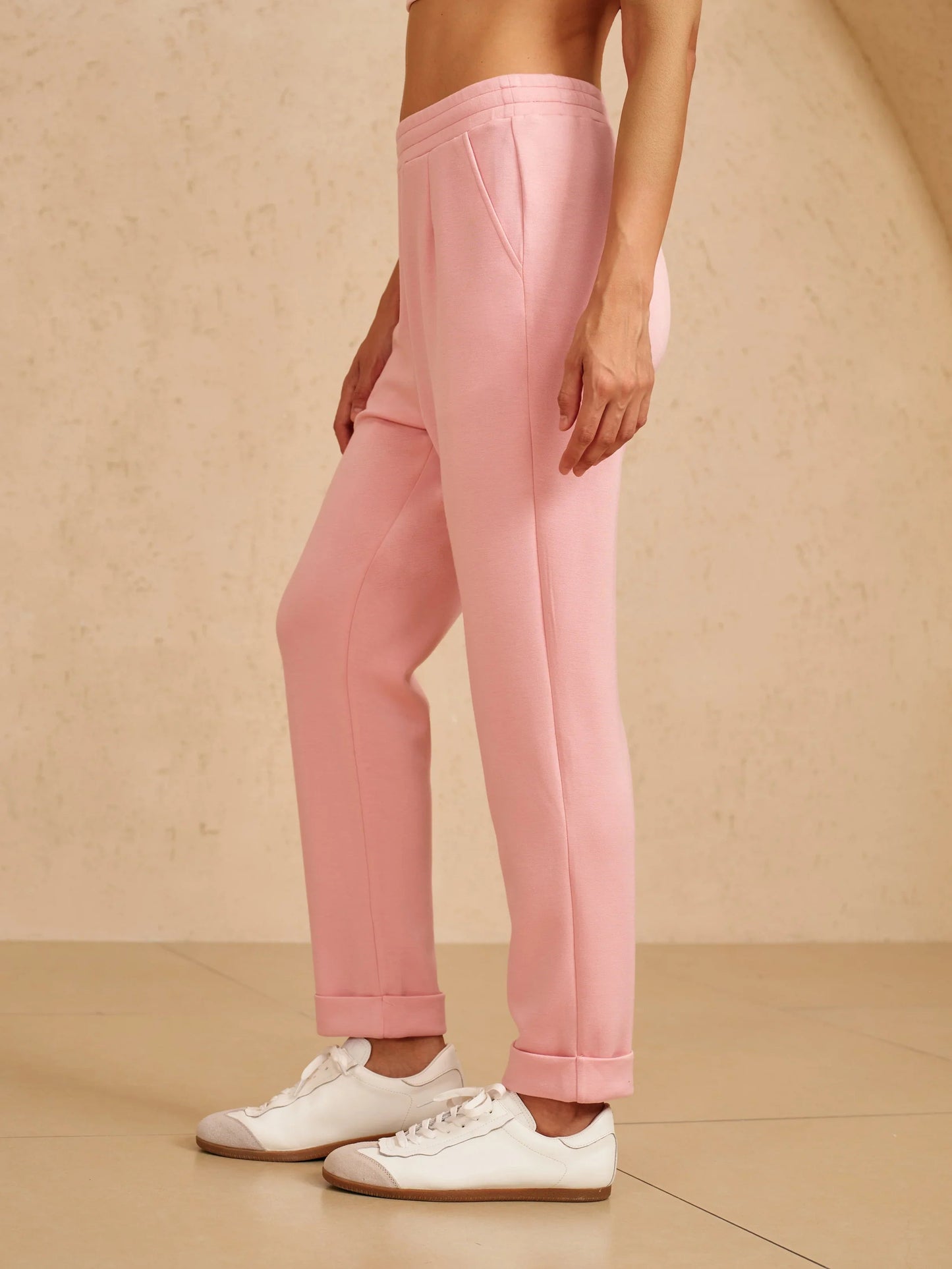 UltraSoft Stretch Hidden Drawstring Cuff Pants