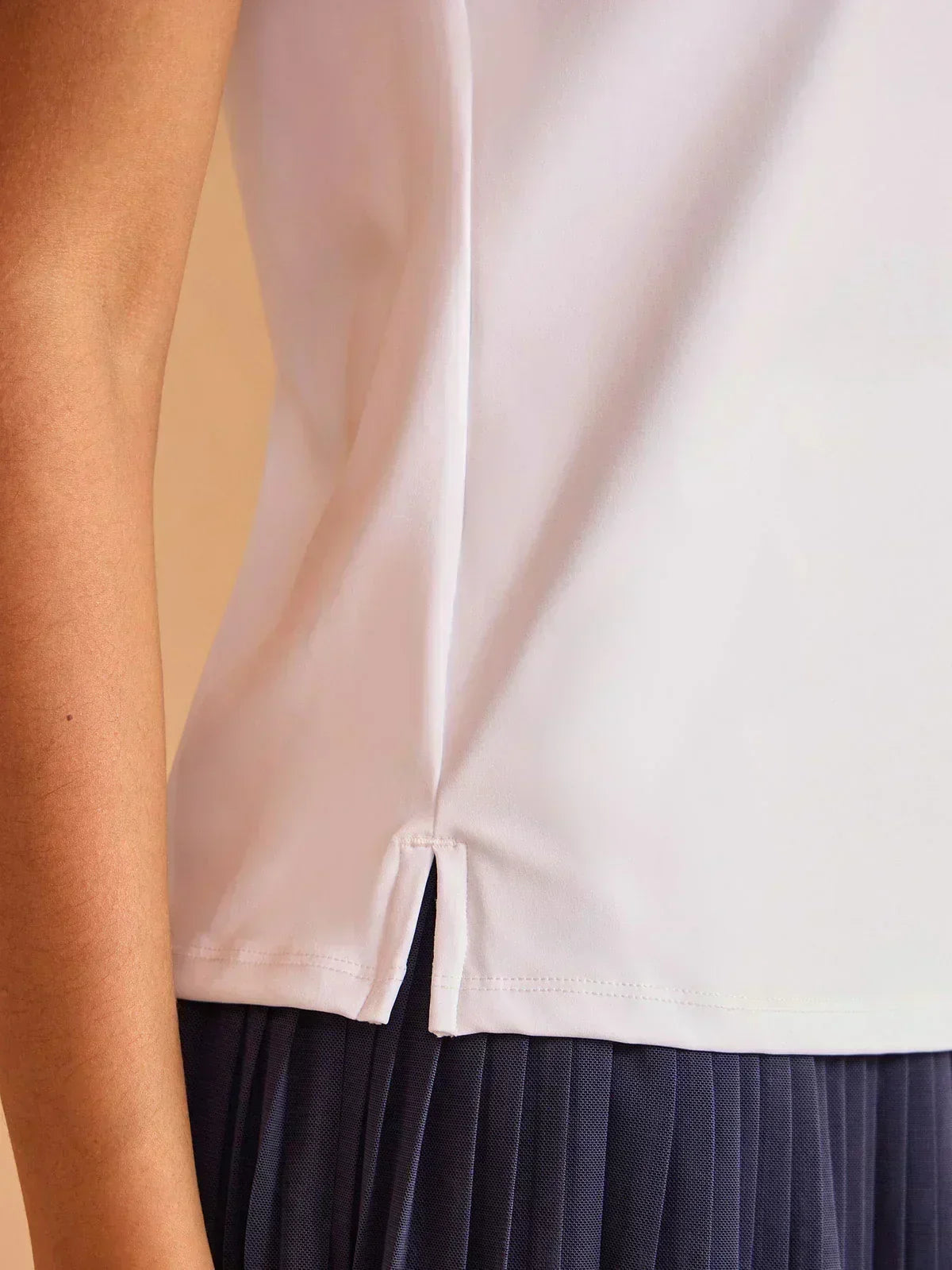 More Than Basic Ruffle V-Neck Tank Top UPF50+