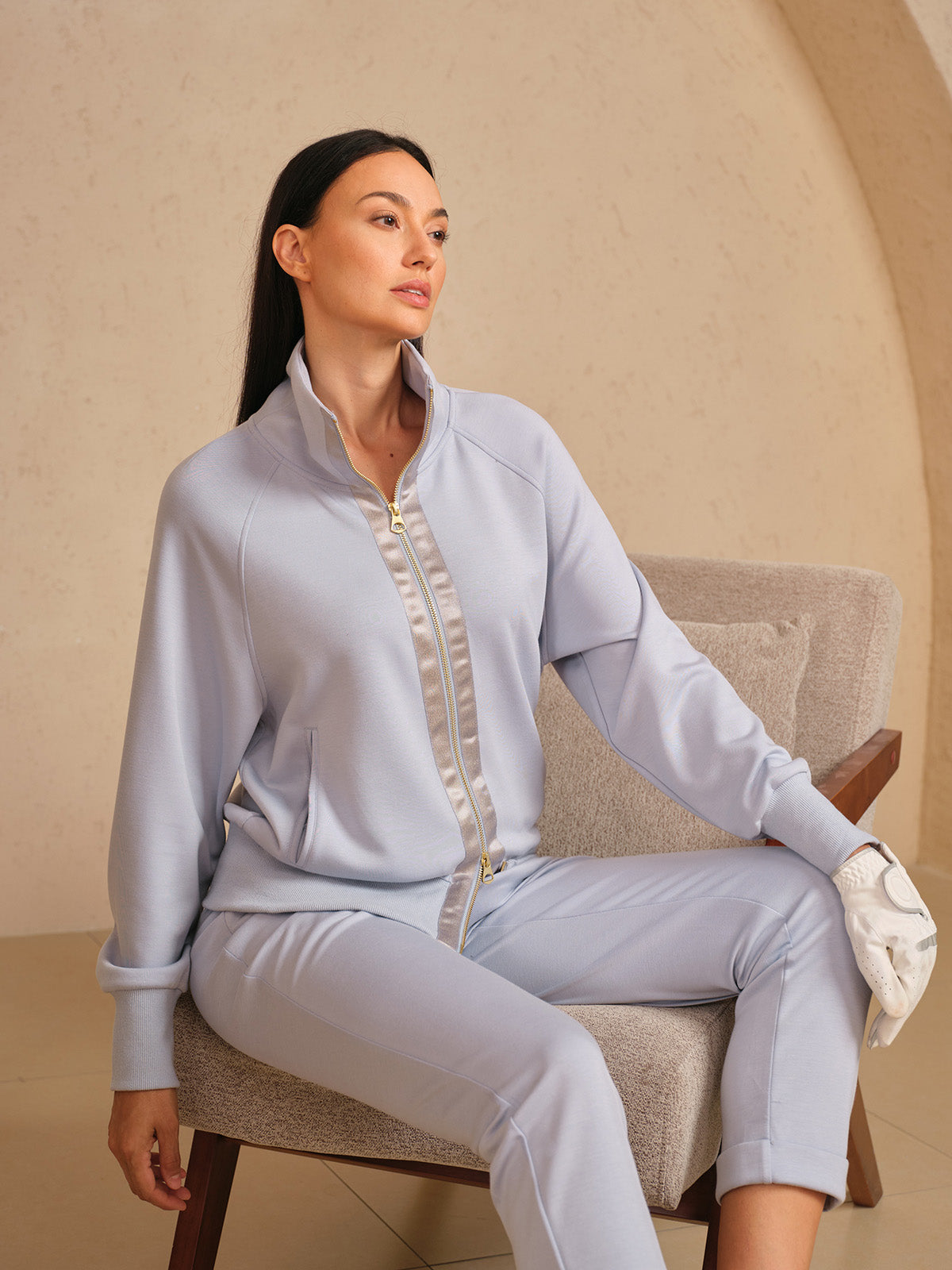 UltraSoft Long Sleeve Trimmed Jacket