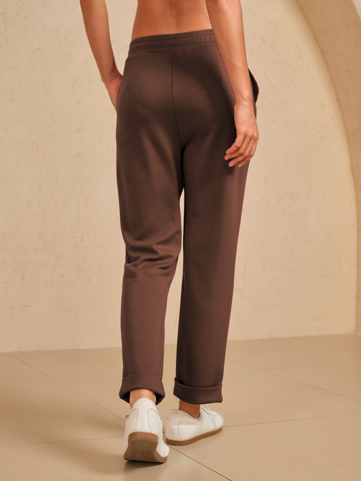 UltraSoft Stretch Hidden Drawstring Cuff Pants